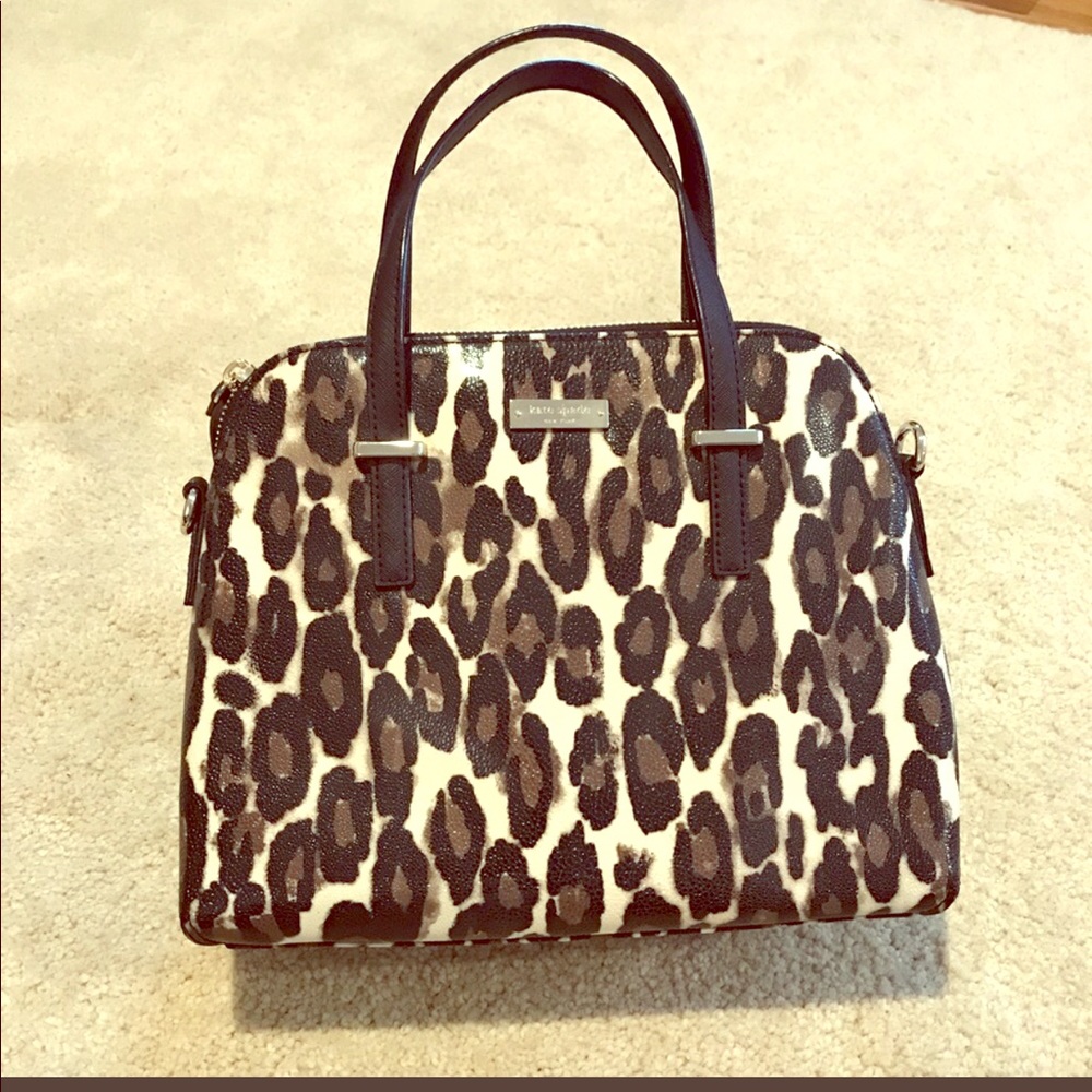 Kate Spade Cedar Street Leopard Maise Crossbody